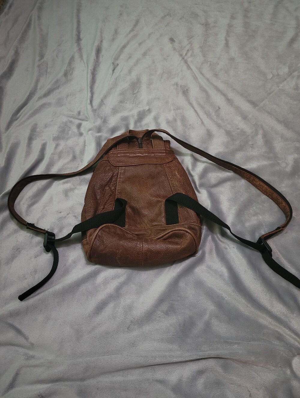 Leather Mini Backpack - Picture 2 of 10